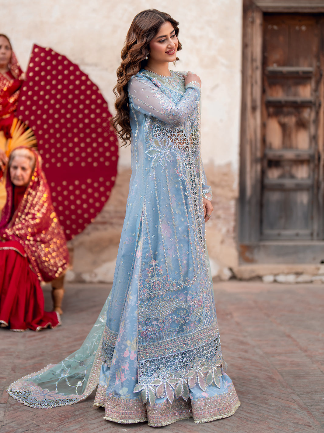 Bin Ilyas | Sona Gachi Luxury Formals | D-602 by Bin Ilyas - Designer Dress  - Type : Ladies Clothes - Available at Libayah - 100% Original 