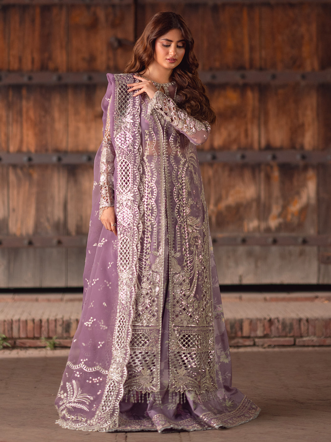 Bin Ilyas | Sona Gachi Luxury Formals | D-603 by Bin Ilyas - Designer Dress  - Type : Ladies Clothes - Available at Libayah - 100% Original 
