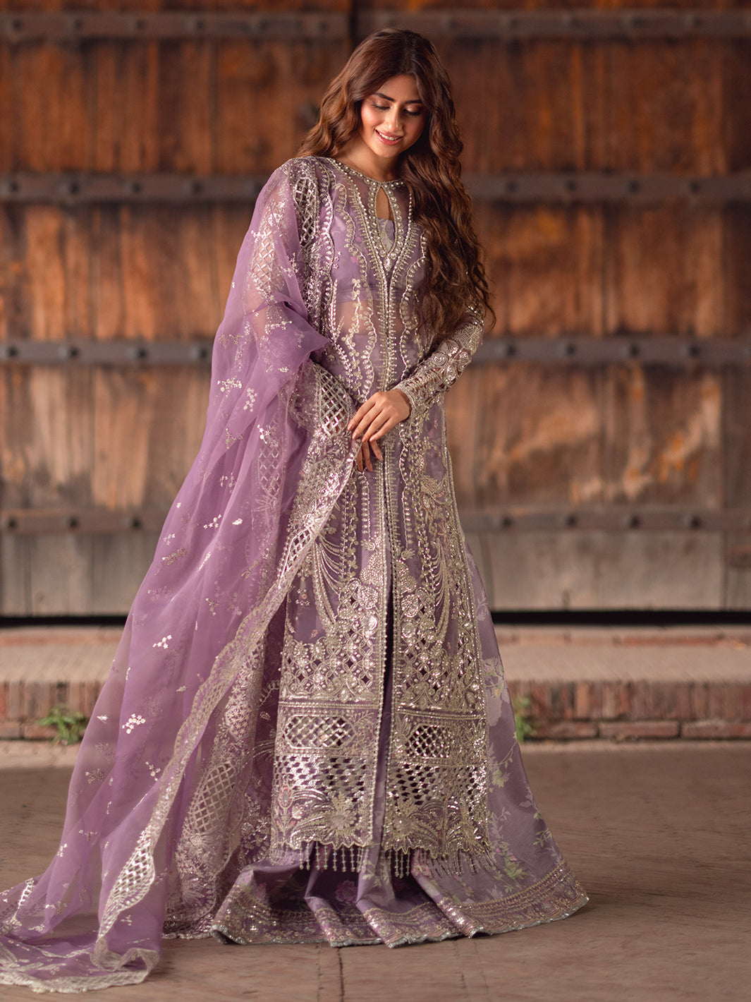 Bin Ilyas | Sona Gachi Luxury Formals | D-603 by Bin Ilyas - Designer Dress  - Type : Ladies Clothes - Available at Libayah - 100% Original 