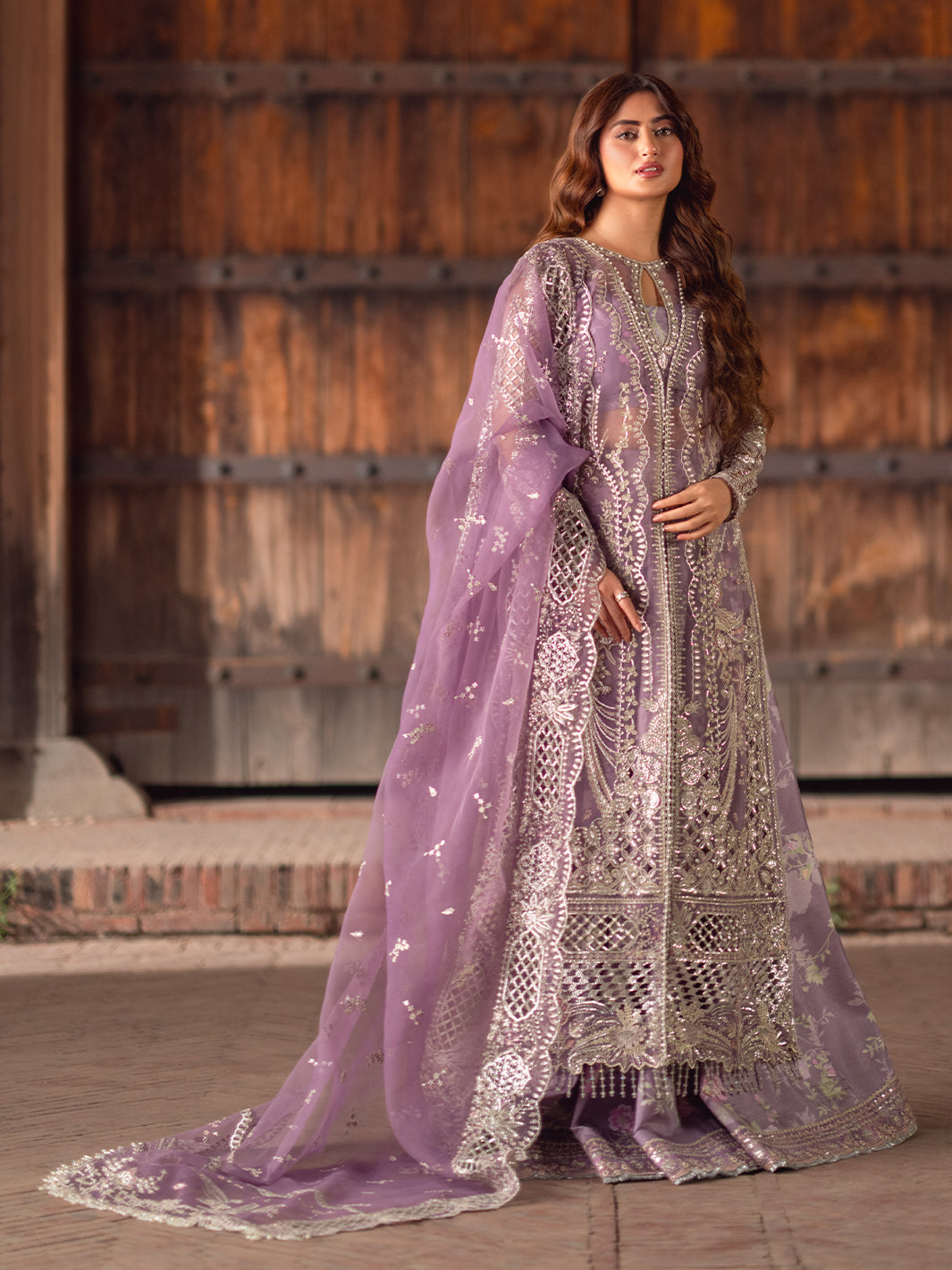 Bin Ilyas | Sona Gachi Luxury Formals | D-603 by Bin Ilyas - Designer Dress  - Type : Ladies Clothes - Available at Libayah - 100% Original 