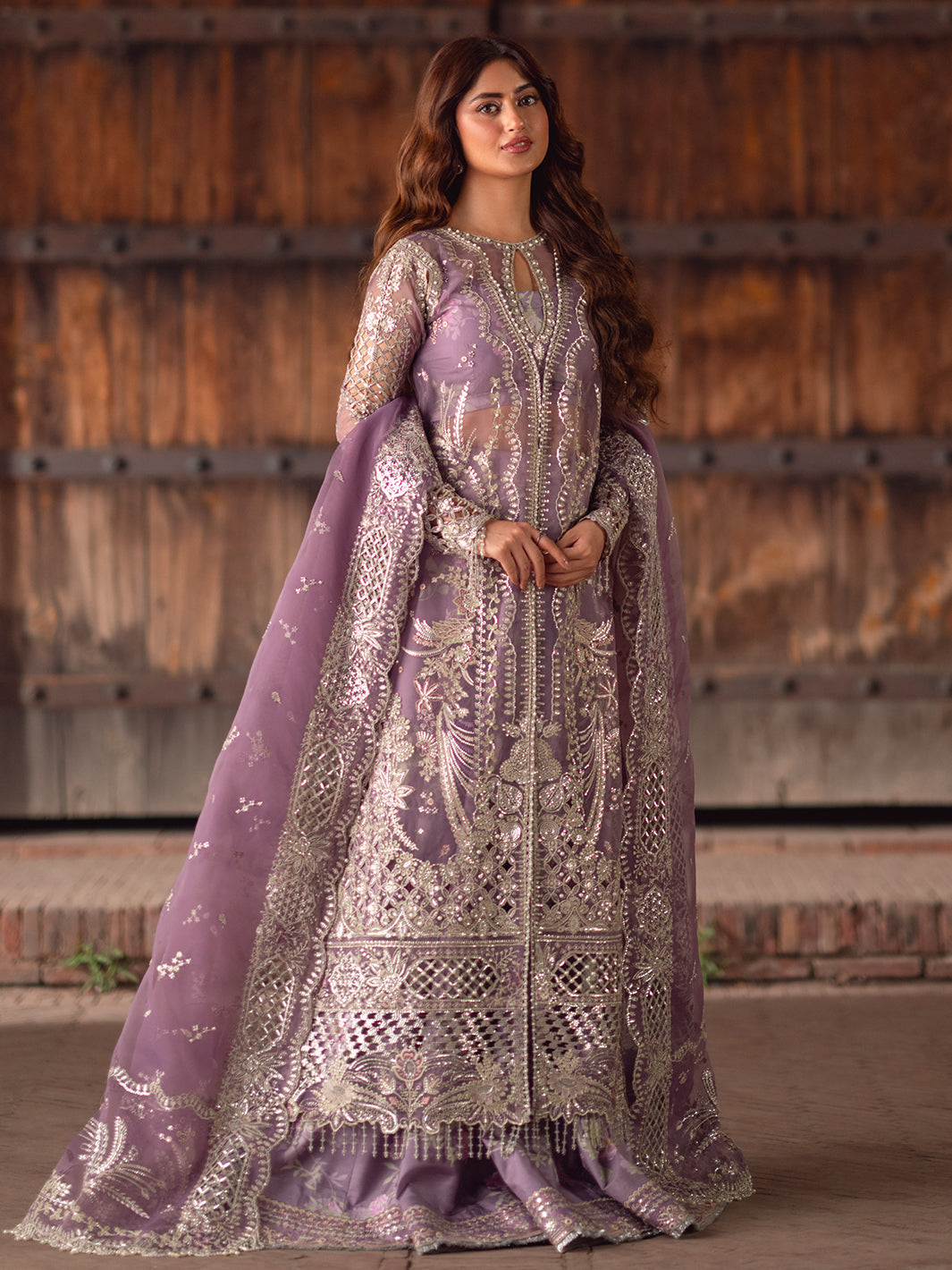 Bin Ilyas | Sona Gachi Luxury Formals | D-603 by Bin Ilyas - Designer Dress  - Type : Ladies Clothes - Available at Libayah - 100% Original 
