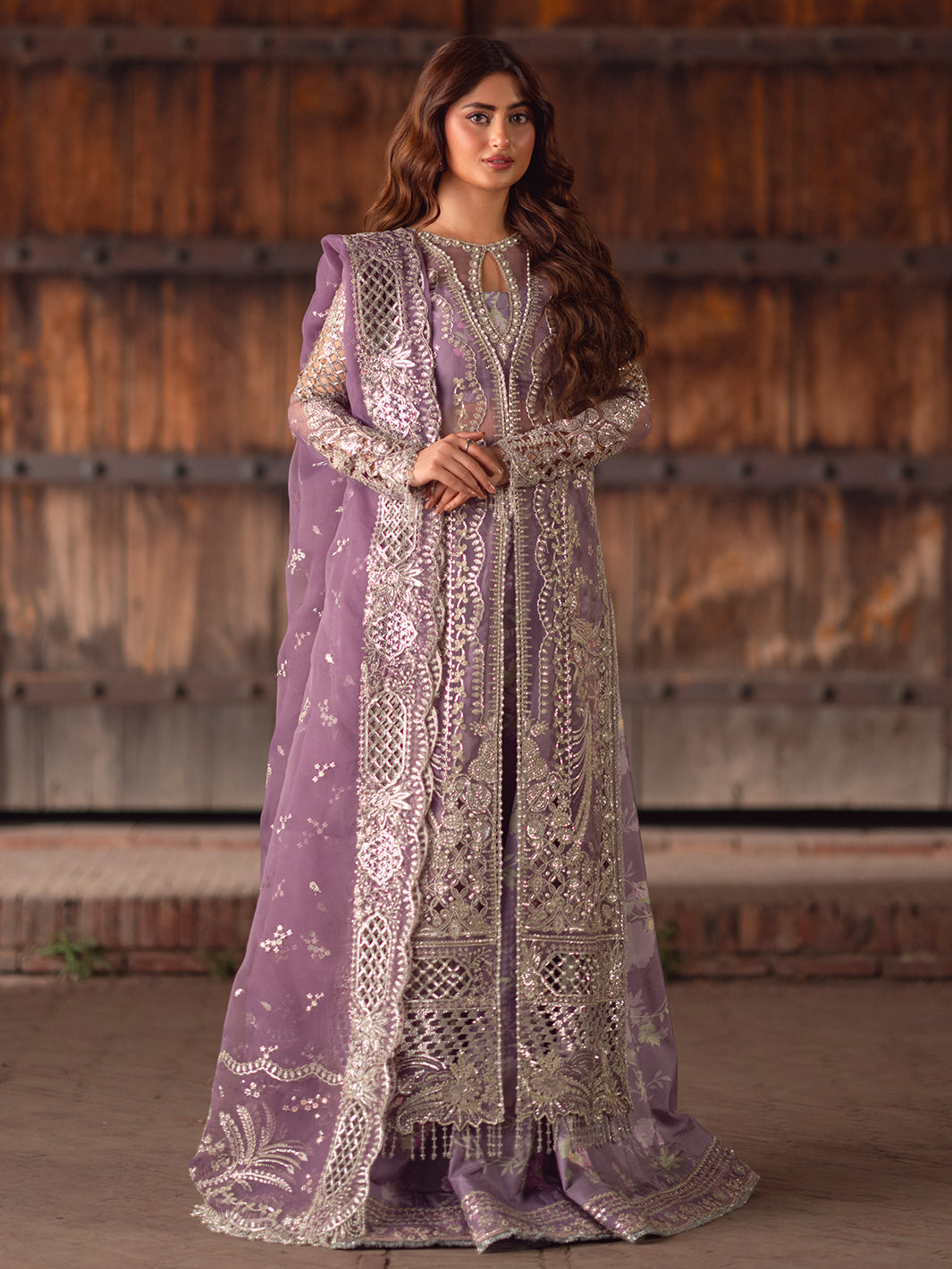 Bin Ilyas | Sona Gachi Luxury Formals | D-603 by Bin Ilyas - Designer Dress  - Type : Ladies Clothes - Available at Libayah - 100% Original 