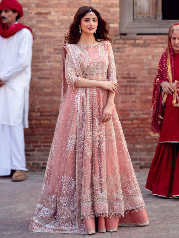 Bin Ilyas | Sona Gachi Luxury Formals | D-604 by Bin Ilyas - Designer Dress  - Type : Ladies Clothes - Available at Libayah - 100% Original 