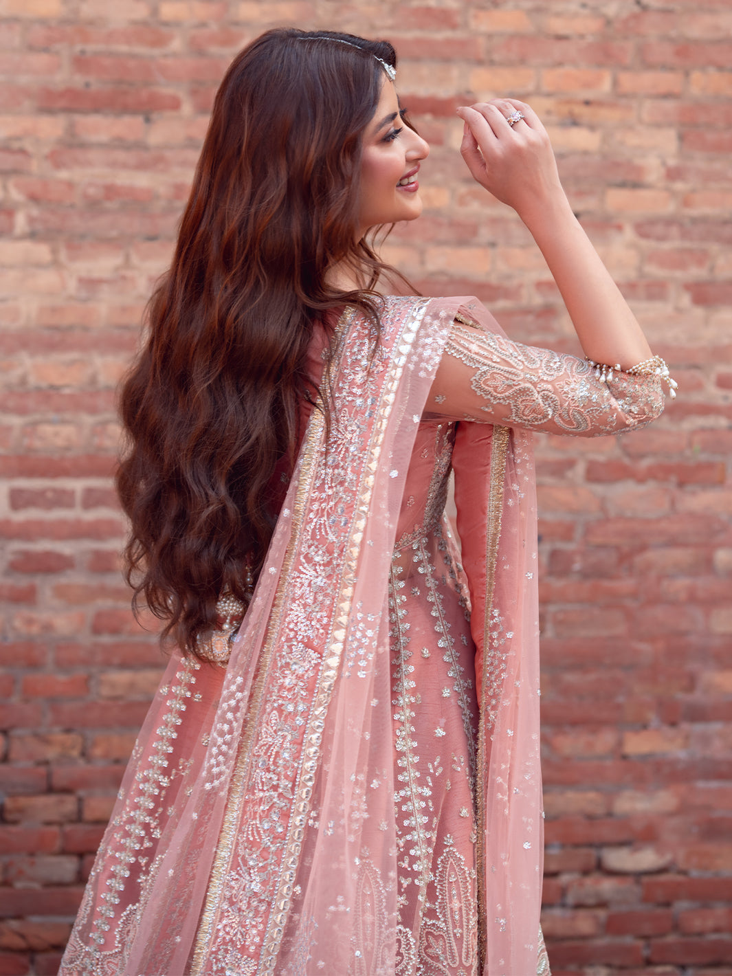 Bin Ilyas | Sona Gachi Luxury Formals | D-604 by Bin Ilyas - Designer Dress  - Type : Ladies Clothes - Available at Libayah - 100% Original 