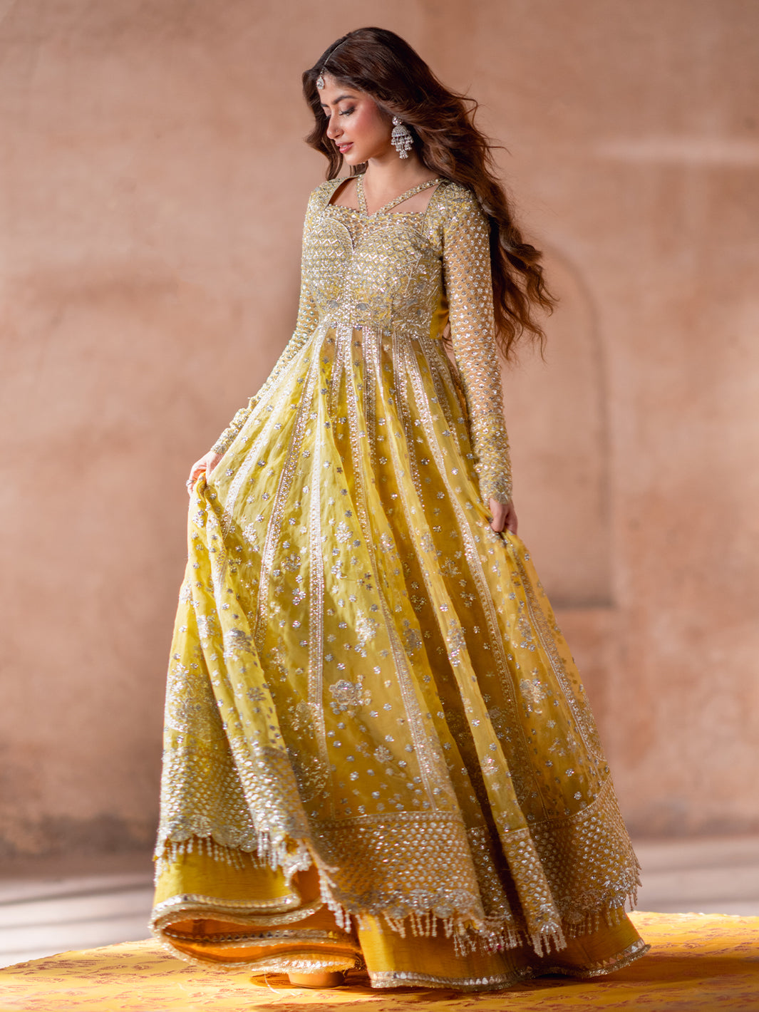 Bin Ilyas | Sona Gachi Luxury Formals | D-606 by Bin Ilyas - Designer Dress  - Type : Ladies Clothes - Available at Libayah - 100% Original 