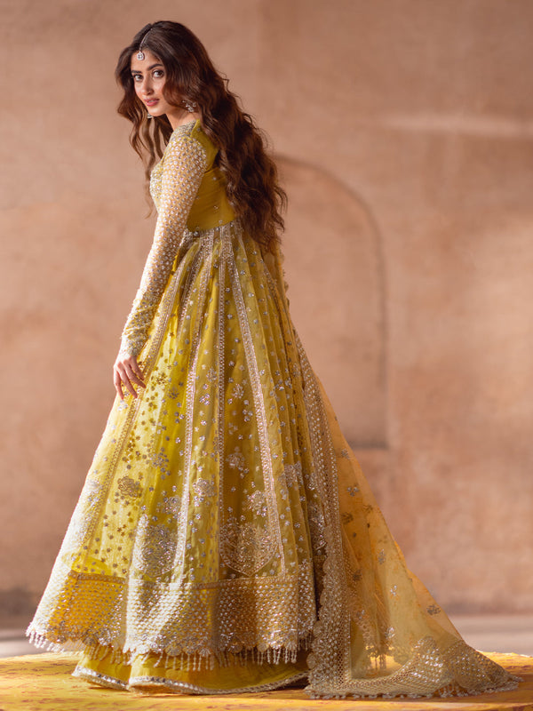 Bin Ilyas | Sona Gachi Luxury Formals | D-606 by Bin Ilyas - Designer Dress  - Type : Ladies Clothes - Available at Libayah - 100% Original 