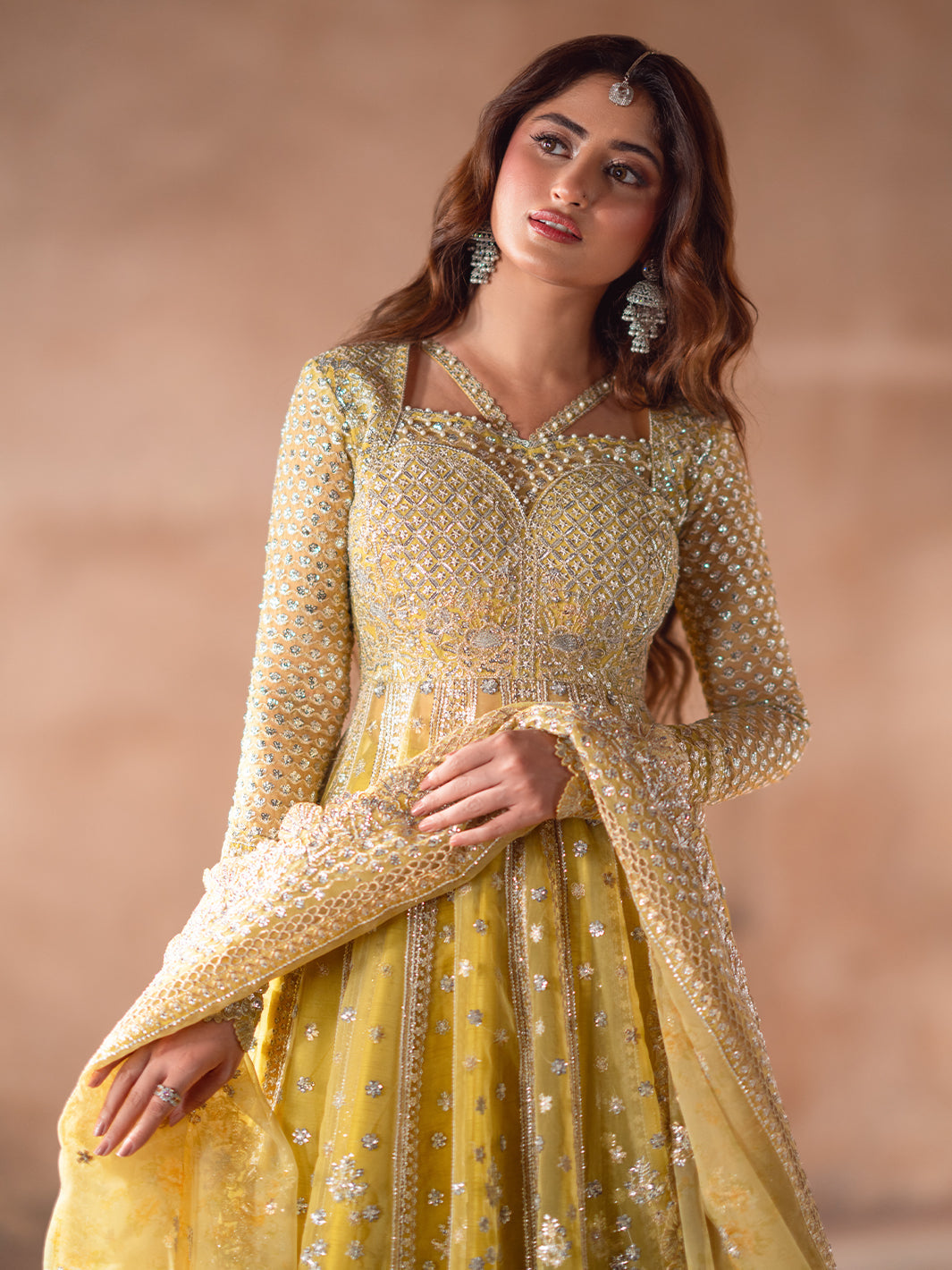 Bin Ilyas | Sona Gachi Luxury Formals | D-606 by Bin Ilyas - Designer Dress  - Type : Ladies Clothes - Available at Libayah - 100% Original 