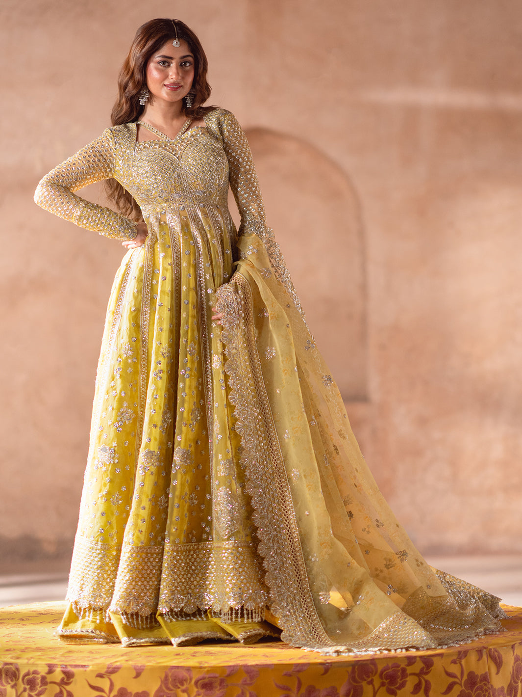 Bin Ilyas | Sona Gachi Luxury Formals | D-606 by Bin Ilyas - Designer Dress  - Type : Ladies Clothes - Available at Libayah - 100% Original 