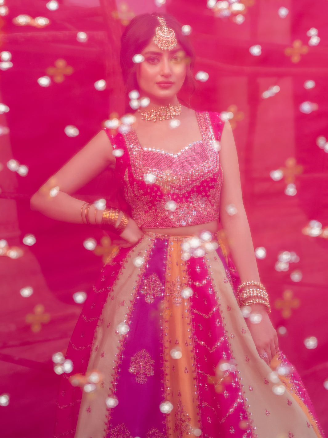 Bin Ilyas | Sona Gachi Luxury Formals | D-607 by Bin Ilyas - Designer Dress  - Type : Ladies Clothes - Available at Libayah - 100% Original 