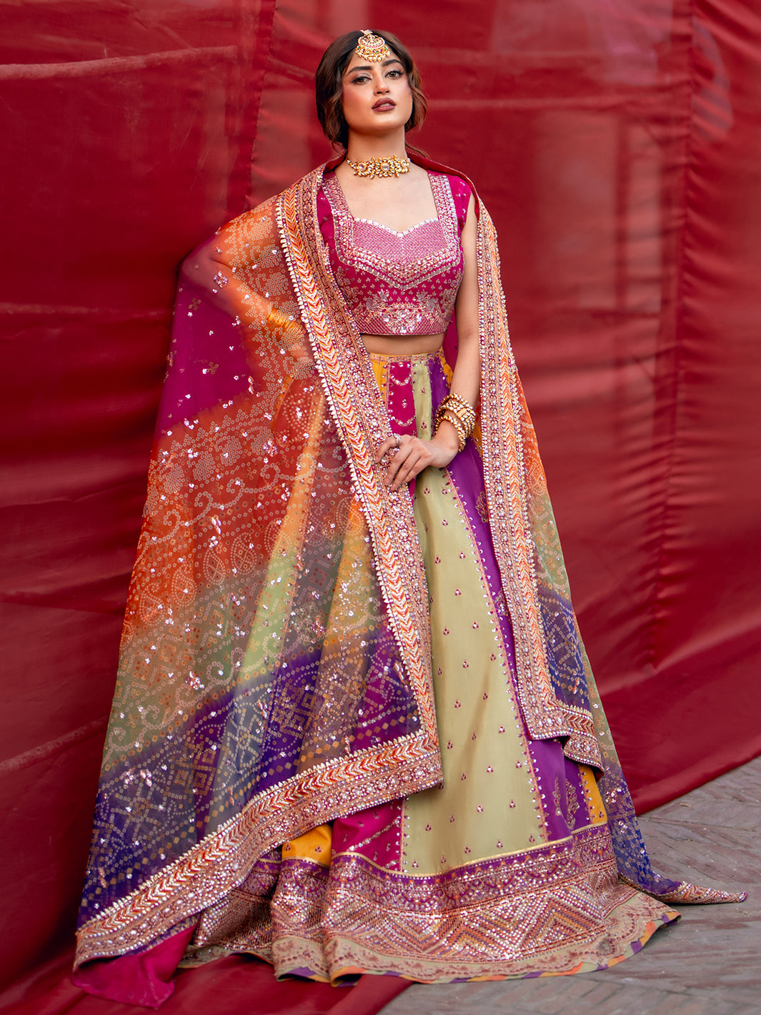 Bin Ilyas | Sona Gachi Luxury Formals | D-607 by Bin Ilyas - Designer Dress  - Type : Ladies Clothes - Available at Libayah - 100% Original 