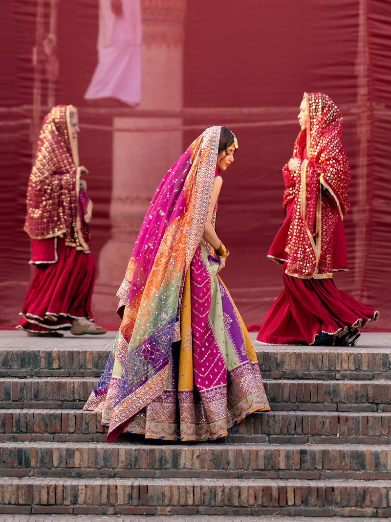 Bin Ilyas | Sona Gachi Luxury Formals | D-607 by Bin Ilyas - Designer Dress  - Type : Ladies Clothes - Available at Libayah - 100% Original 