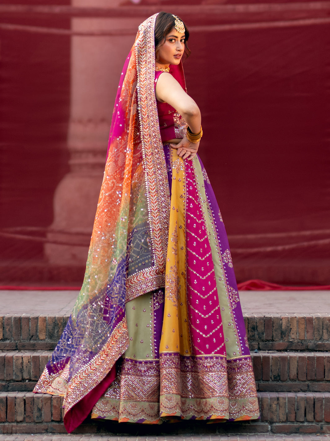 Bin Ilyas | Sona Gachi Luxury Formals | D-607 by Bin Ilyas - Designer Dress  - Type : Ladies Clothes - Available at Libayah - 100% Original 