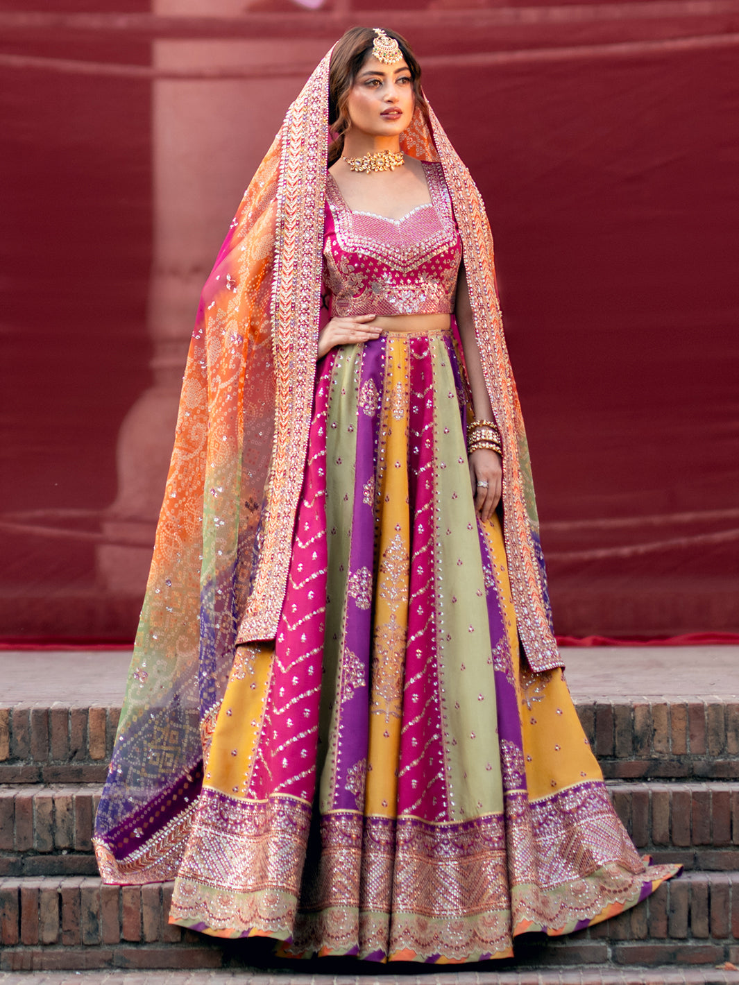 Bin Ilyas | Sona Gachi Luxury Formals | D-607 by Bin Ilyas - Designer Dress  - Type : Ladies Clothes - Available at Libayah - 100% Original 