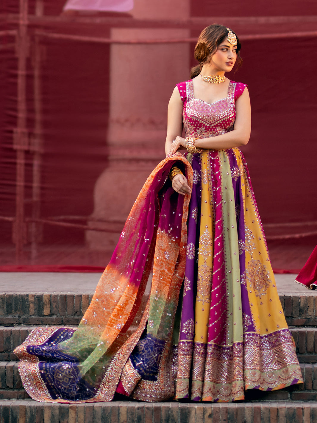 Bin Ilyas | Sona Gachi Luxury Formals | D-607 by Bin Ilyas - Designer Dress  - Type : Ladies Clothes - Available at Libayah - 100% Original 