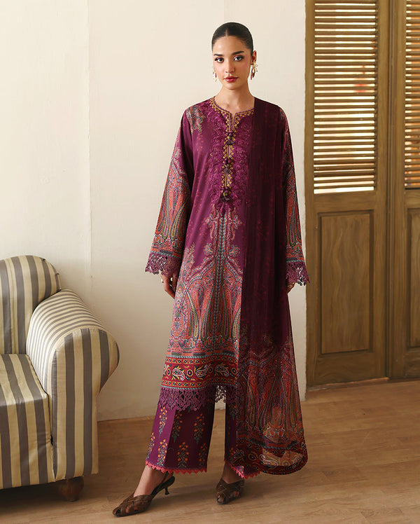 Roheenaz | Eclat Garden Printed Lawn | Dahlia Dream by Roheenaz - Designer Dress  - Type : Ladies Clothes - Available at Libayah - 100% Original 