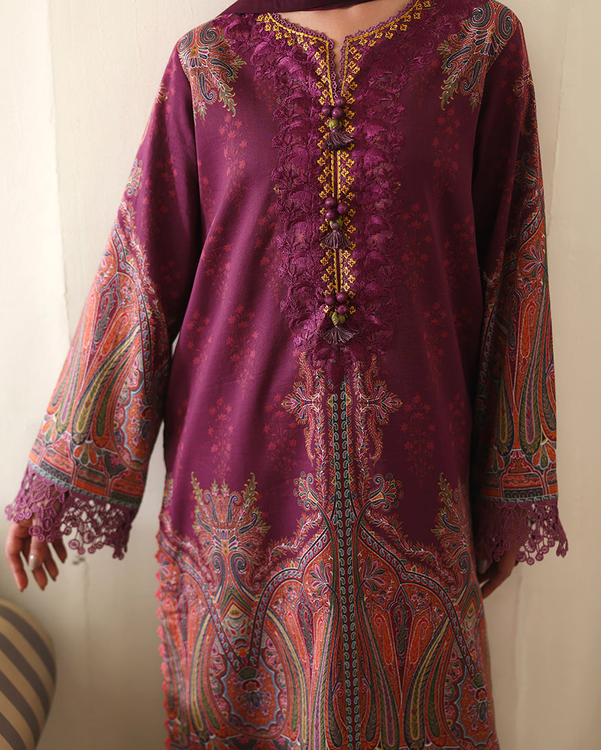 Roheenaz | Eclat Garden Printed Lawn | Dahlia Dream by Roheenaz - Designer Dress  - Type : Ladies Clothes - Available at Libayah - 100% Original 