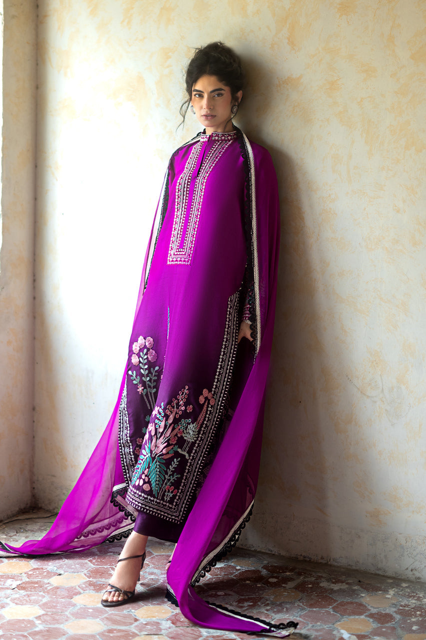 Zainab Chottani | Summer Edition 26 | Dahlia Dusk by Zainab Chottani - Designer Dress  - Type : Ladies Clothes - Available at Libayah - 100% Original 