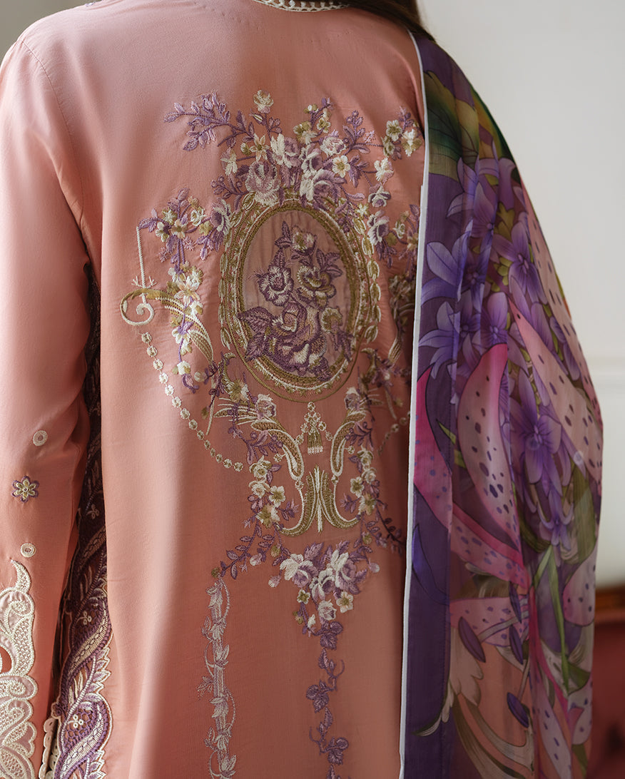 Mushq | Amoi Luxury Lawn | Daisy Chain - by Libayah - Registered Vendor of : Mushq - 100% Original Designer Dress