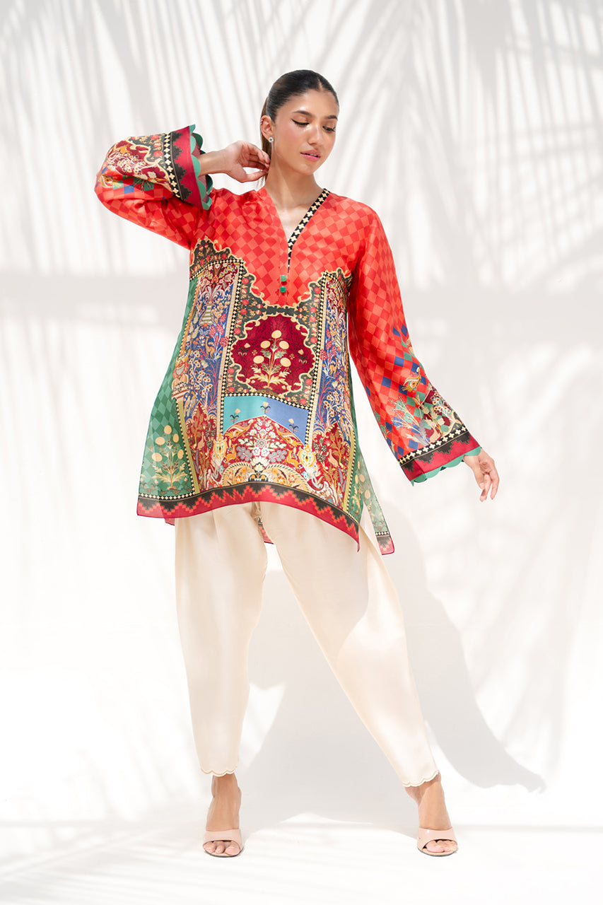 Sania Maskatiya | Summer Festive 26 | Dana (A) by Sania Maskatiya - Designer Dress  - Type : Ladies Clothes - Available at Libayah - 100% Original 