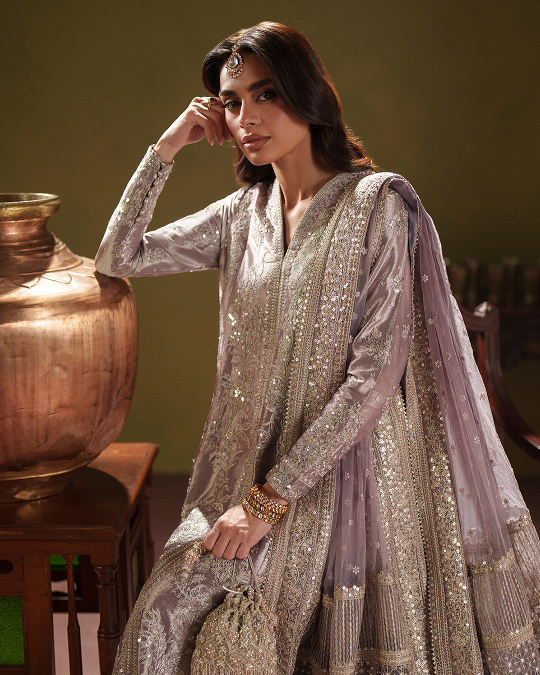 Faiza Saqlain | Lamia Wedding Formals |Dania by Faiza Saqlain - Designer Dress  - Type : Ladies Clothes - Available at Libayah - 100% Original 