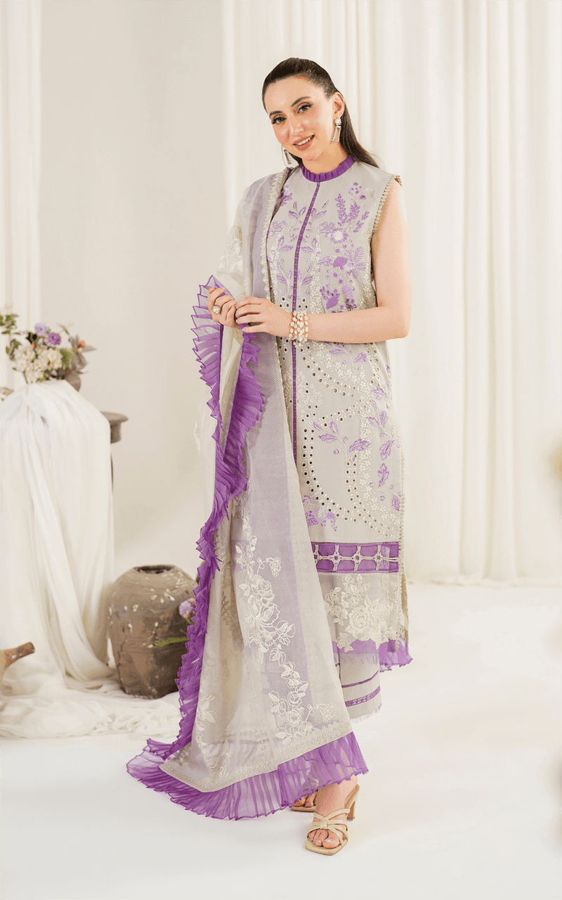 Asifa and Nabeel | Pretty in Pink Limited Edition | Daphne (PP-5) by Asifa and Nabeel - Designer Dress - Type: Ladies Clothes - Available at Libayah - 100% Original