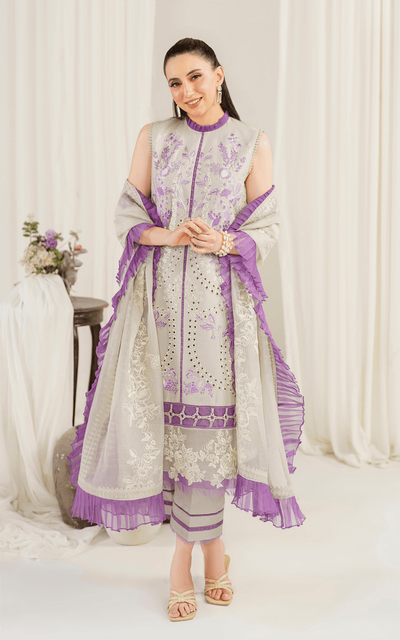 Asifa and Nabeel | Pretty in Pink Limited Edition | Daphne (PP-5) by Asifa and Nabeel - Designer Dress - Type: Ladies Clothes - Available at Libayah - 100% Original