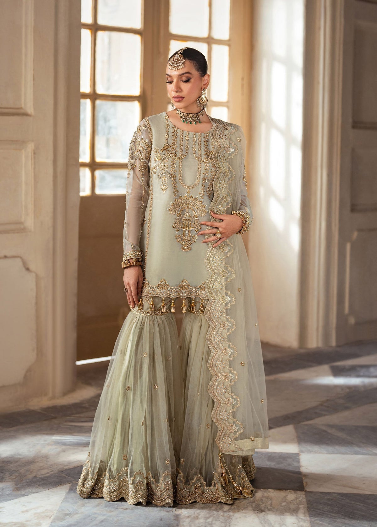 Dastoor | Shehnai Bridals Collection 24 |  Gul e rana by Dastoor - Designer Dress - Type: Ladies Clothes - Available at Libayah - 100% Original