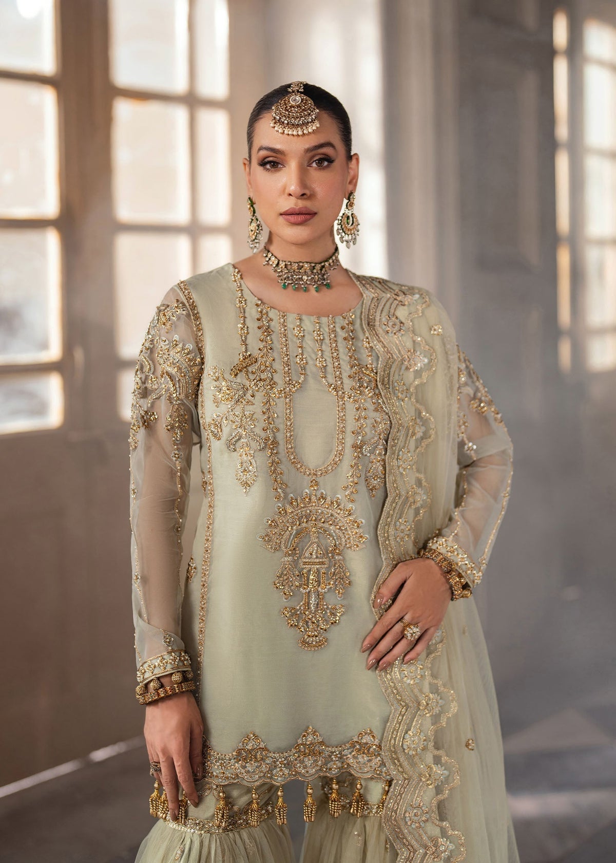Dastoor | Shehnai Bridals Collection 24 |  Gul e rana by Dastoor - Designer Dress - Type: Ladies Clothes - Available at Libayah - 100% Original