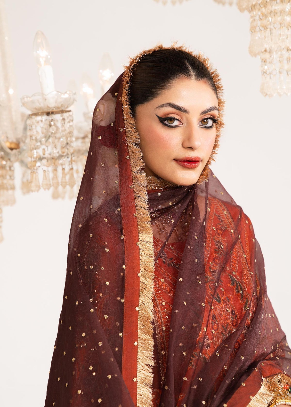 Dastoor | Sajni Luxury Eid Collection 24 | Ruby by Dastoor - Designer Dress - Type: Ladies Clothes - Available at Libayah - 100% Original