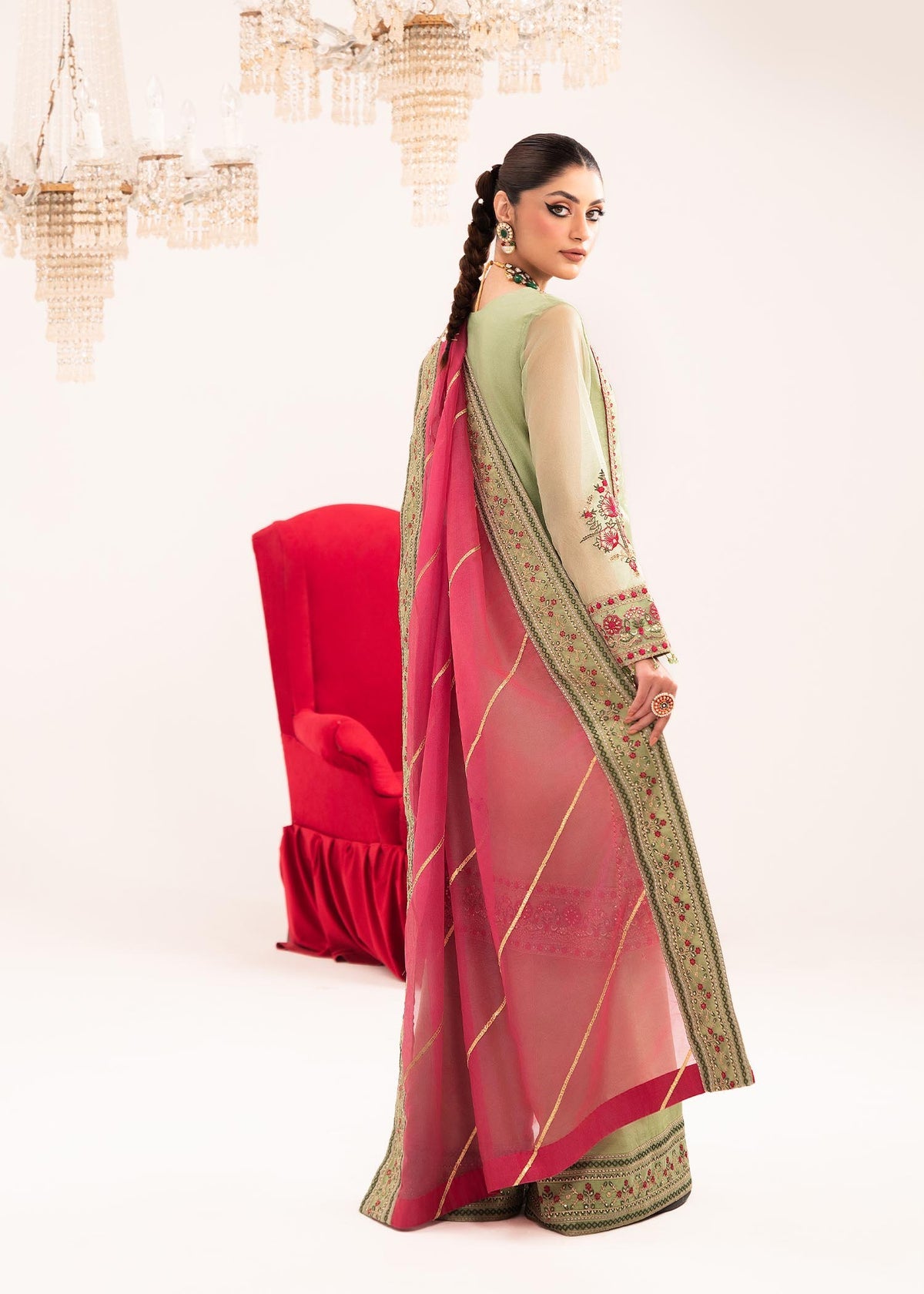 Dastoor | Sajni Luxury Eid Collection 24 | Zatooni by Dastoor - Designer Dress - Type: Ladies Clothes - Available at Libayah - 100% Original