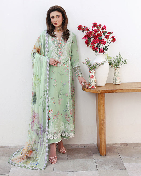 Roheenaz | Floral Reverie Luxury Lawn | Daydream Gleam by Roheenaz - Designer Dress  - Type : Ladies Clothes - Available at Libayah - 100% Original 