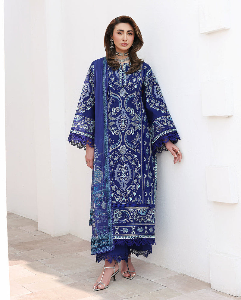 Roheenaz | Floral Reverie Luxury Lawn | Daylight Charm by Roheenaz - Designer Dress  - Type : Ladies Clothes - Available at Libayah - 100% Original 