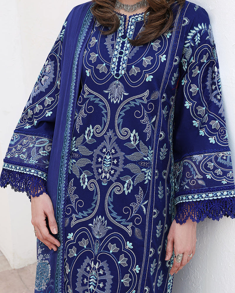 Roheenaz | Floral Reverie Luxury Lawn | Daylight Charm by Roheenaz - Designer Dress  - Type : Ladies Clothes - Available at Libayah - 100% Original 