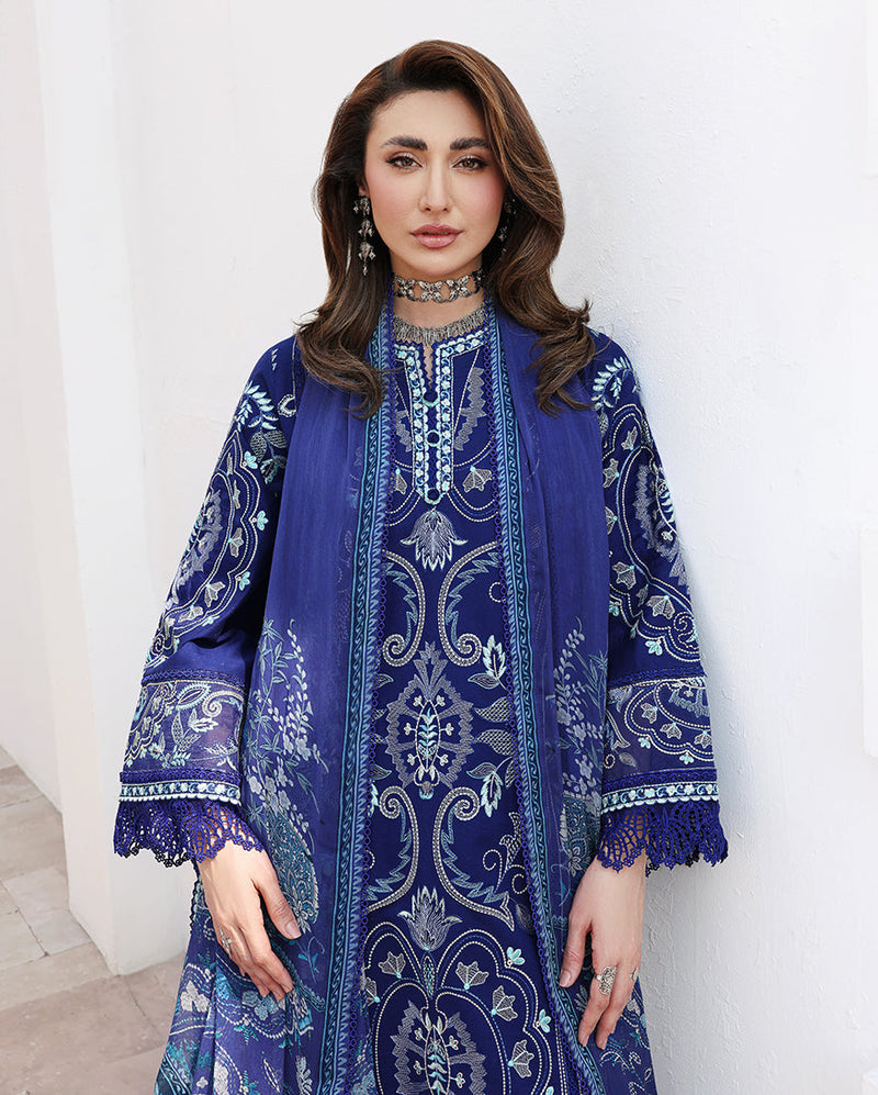 Roheenaz | Floral Reverie Luxury Lawn | Daylight Charm by Roheenaz - Designer Dress  - Type : Ladies Clothes - Available at Libayah - 100% Original 