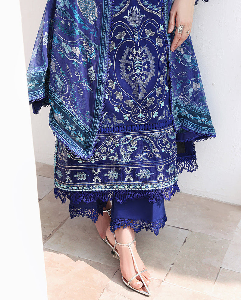Roheenaz | Floral Reverie Luxury Lawn | Daylight Charm by Roheenaz - Designer Dress  - Type : Ladies Clothes - Available at Libayah - 100% Original 