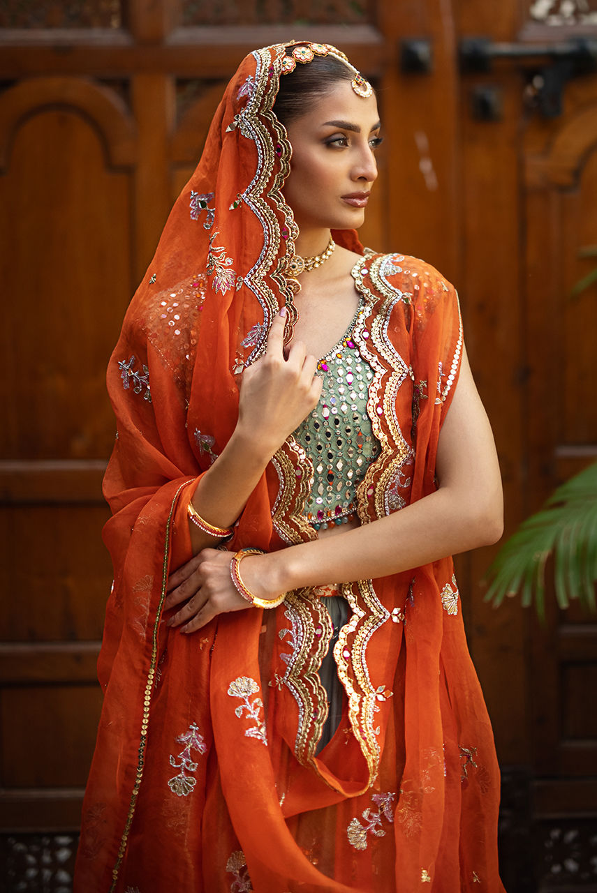 Deepak Perwani | Jaipur Heritage Wedding Wear | Ktd4087 by Deepak Perwani - Designer Dress - Type: Ladies Clothes - Available at Libayah - 100% Original