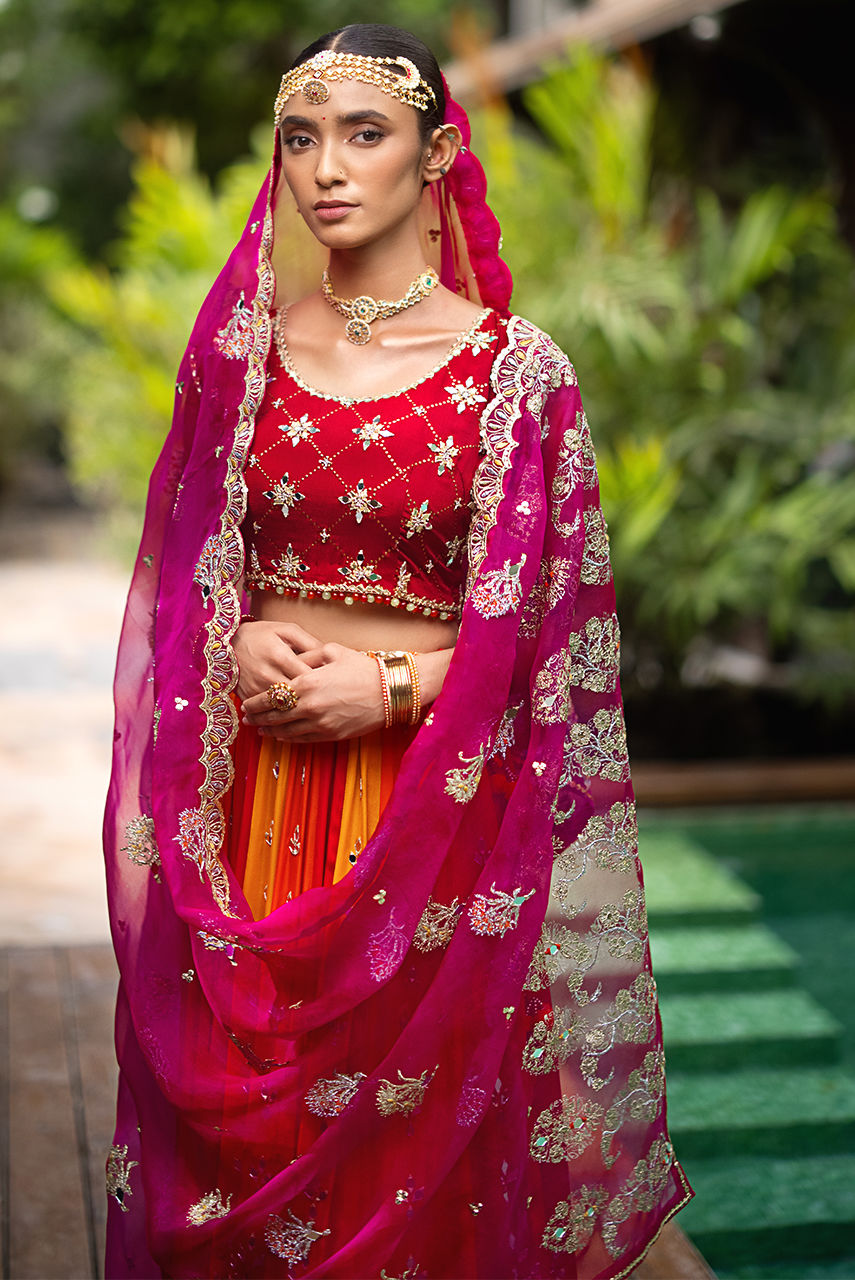 Deepak Perwani | Jaipur Heritage Wedding Wear | Ktd4088 by Deepak Perwani - Designer Dress - Type: Ladies Clothes - Available at Libayah - 100% Original