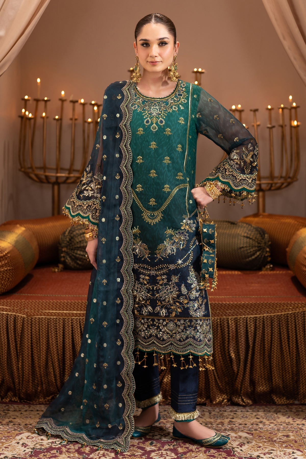 Alizeh | Jhalak Formals | AF-JHLK-04-DEEWANI by Alizeh - Designer Dress - Type: Ladies Clothes - Available at Libayah - 100% Original