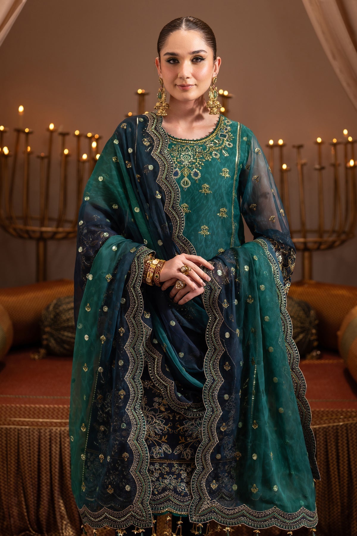 Alizeh | Jhalak Formals | AF-JHLK-04-DEEWANI by Alizeh - Designer Dress - Type: Ladies Clothes - Available at Libayah - 100% Original