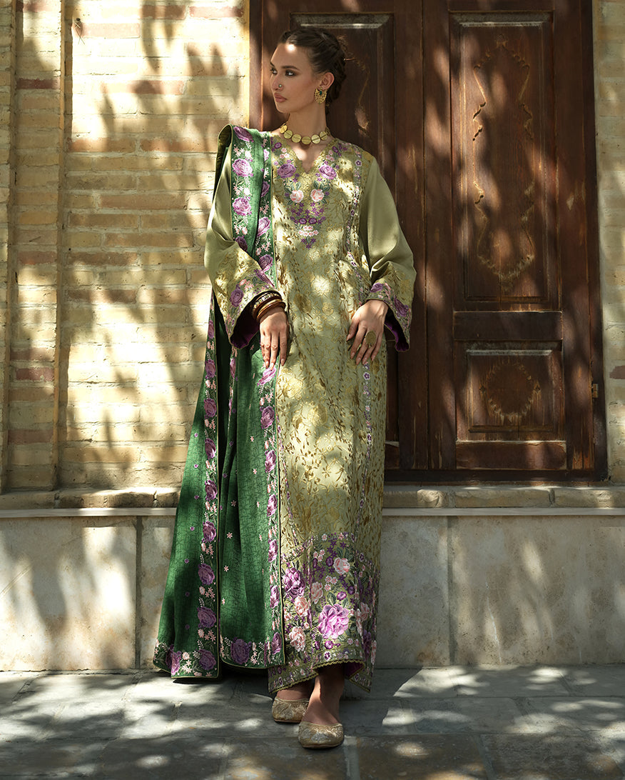 Mushq | Bukhara Winter Edit | Desert Minaret by Mushq - Designer Dress  - Type : Ladies Clothes - Available at Libayah - 100% Original 