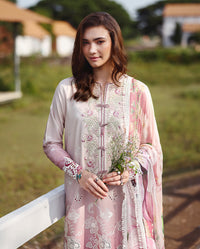 Mushq | Solace Ombre Chikankari | Dew Drift - by Libayah - Registered Vendor of : Mushq - 100% Original Designer Dress