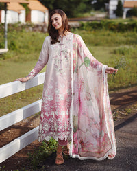 Mushq | Solace Ombre Chikankari | Dew Drift - by Libayah - Registered Vendor of : Mushq - 100% Original Designer Dress
