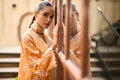 Dhanak | Lawn Collection SS-24 | 3190-Orange by Dhanak - Designer Dress - Type: Ladies Clothes - Available at Libayah - 100% Original