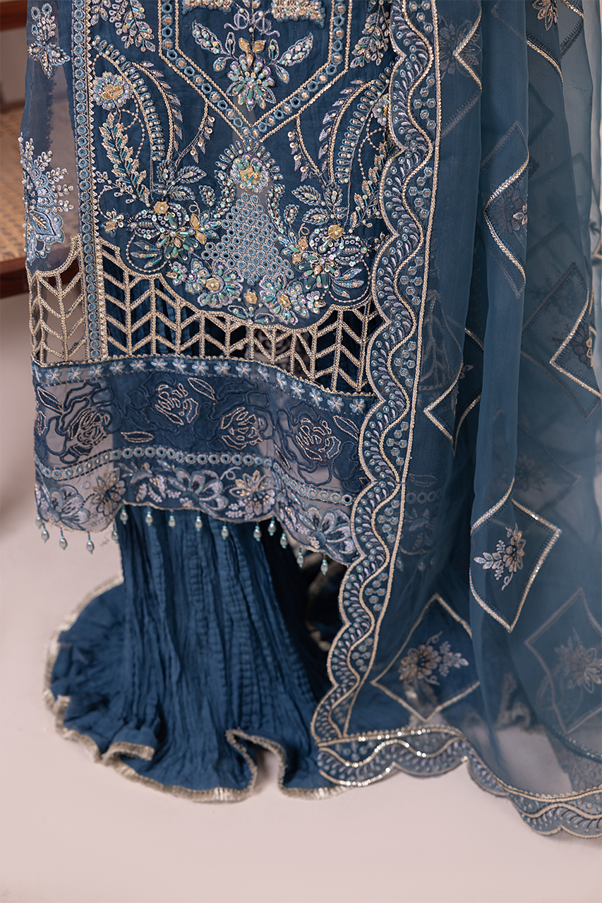 Diara Couture | Aaraish Formals | YESRA - US-647 by Diara Couture - Designer Dress - Type: Ladies Clothes - Available at Libayah - 100% Original