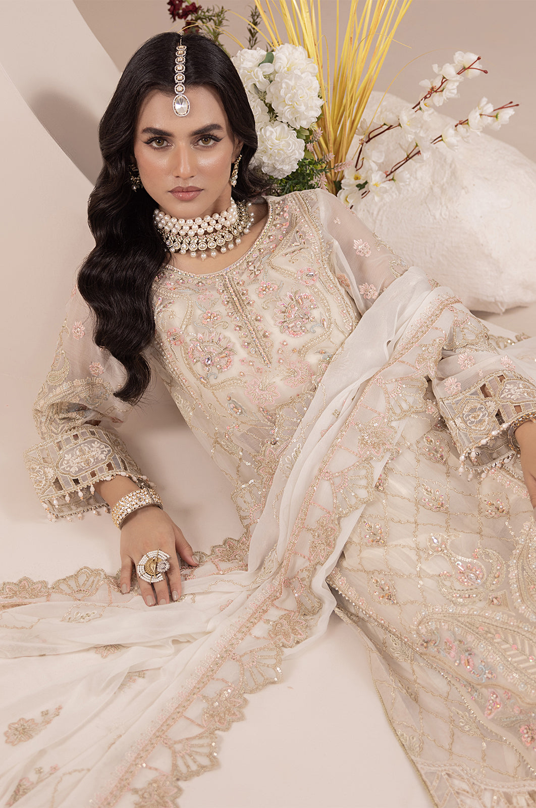 Diara Couture | Aaraish Formals | HAYA - SF-15 by Diara Couture - Designer Dress - Type: Ladies Clothes - Available at Libayah - 100% Original