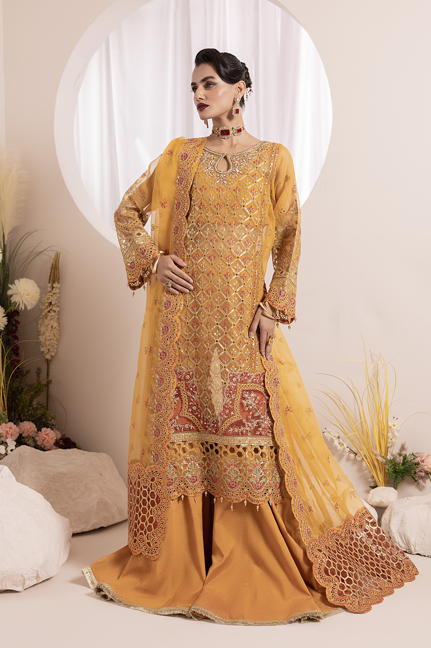 Diara Couture | Aaraish Formals | ZAFIA - US-646 by Diara Couture - Designer Dress - Type: Ladies Clothes - Available at Libayah - 100% Original