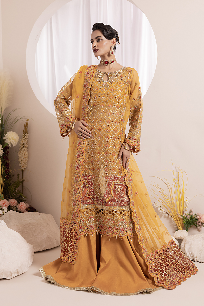 Diara Couture | Aaraish Formals | ZAFIA - US-646 by Diara Couture - Designer Dress - Type: Ladies Clothes - Available at Libayah - 100% Original