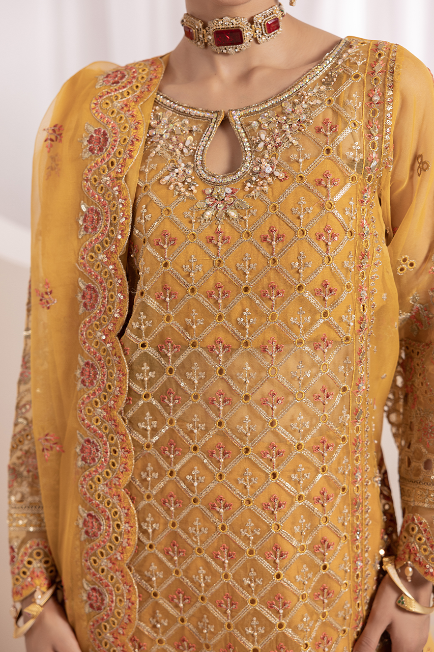 Diara Couture | Aaraish Formals | ZAFIA - US-646 by Diara Couture - Designer Dress - Type: Ladies Clothes - Available at Libayah - 100% Original