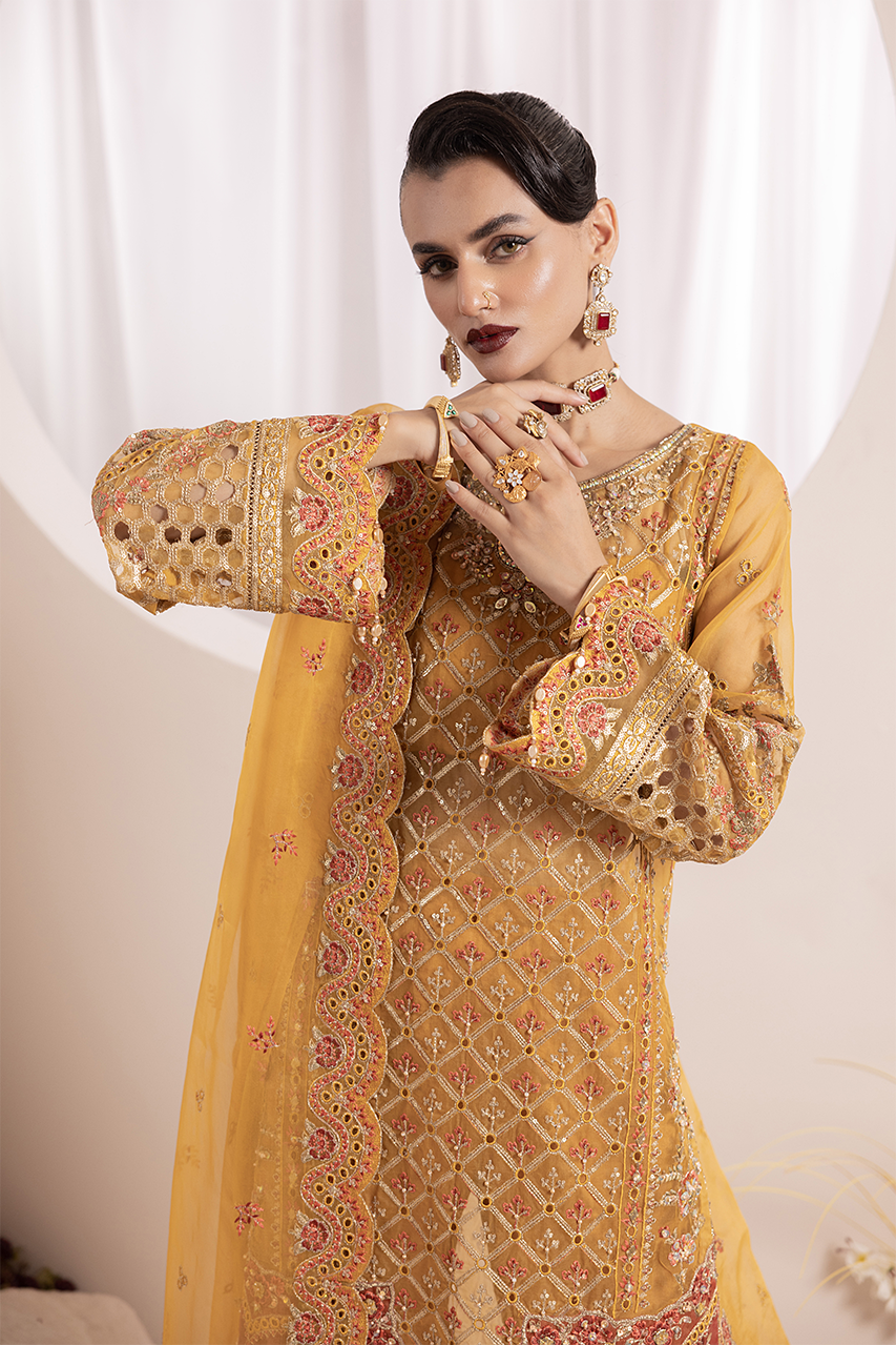 Diara Couture | Aaraish Formals | ZAFIA - US-646 by Diara Couture - Designer Dress - Type: Ladies Clothes - Available at Libayah - 100% Original