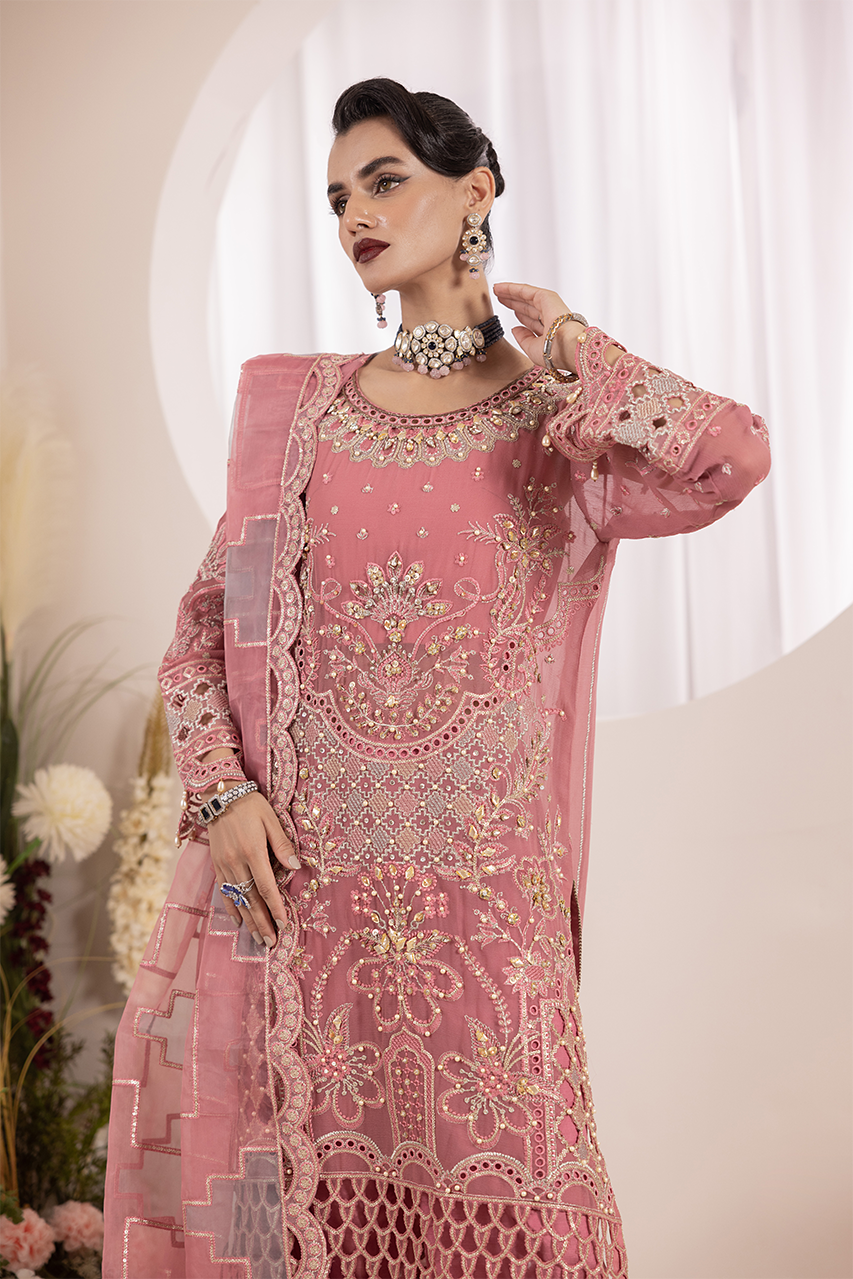 Diara Couture | Aaraish Formals | SALEHA - SF-09 by Diara Couture - Designer Dress - Type: Ladies Clothes - Available at Libayah - 100% Original